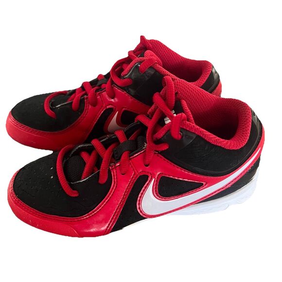 Nike Baseball Cleats MVP Keystone Boys size 13 black/white - Picture 3 of 6